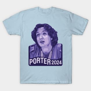 Katie Porter Portrait and Quote T-Shirt